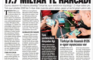 gaming in turkey newsroom akşam 22042022