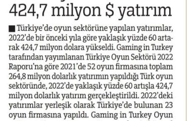 Gaming in Turkey Newsroom Turkey Game Market 2022