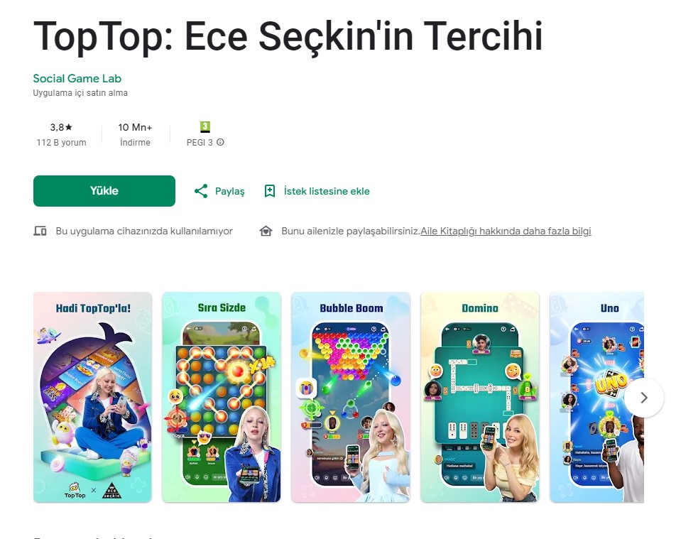 TopTop Ece Seçkin'in Tercihi Kampanyası